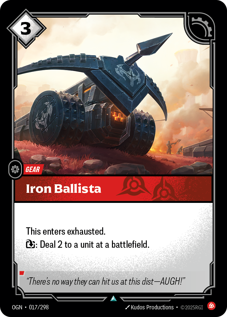 Baliste de fer