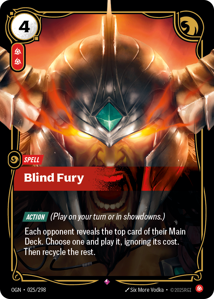 Fureur aveugle