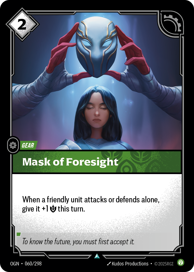 Masque de prescience