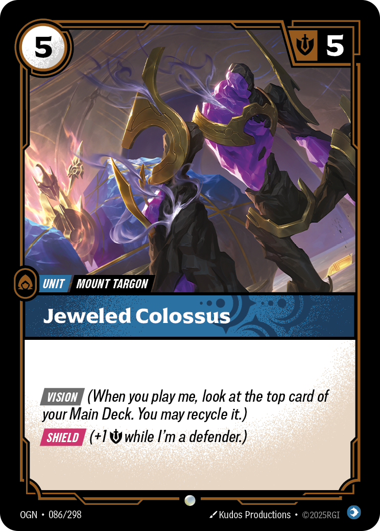 Colosse étincelant
