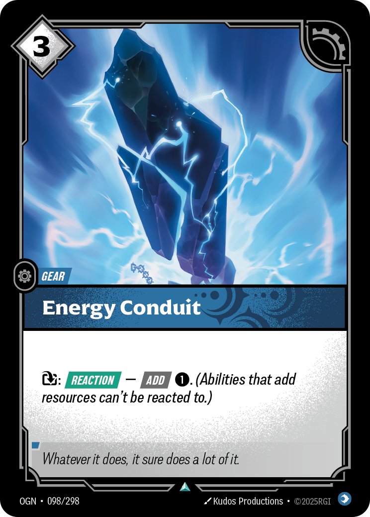 Conduit d'énergie