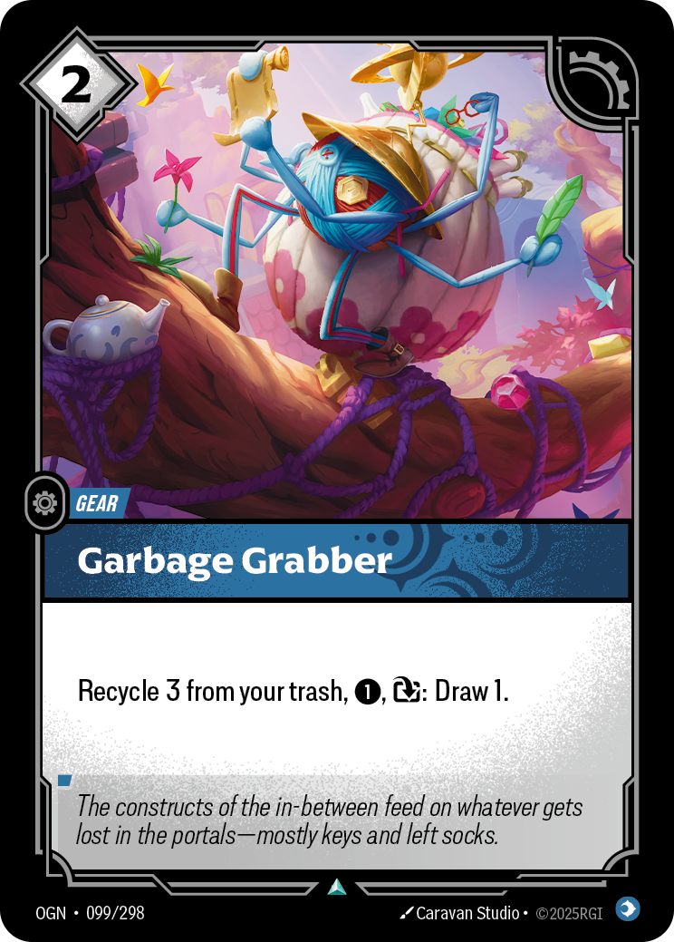 Collecteur de camelote