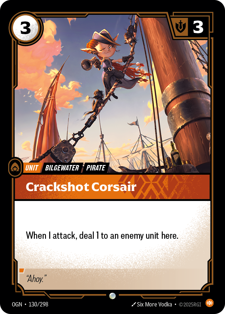 Corsaire œil de faucon