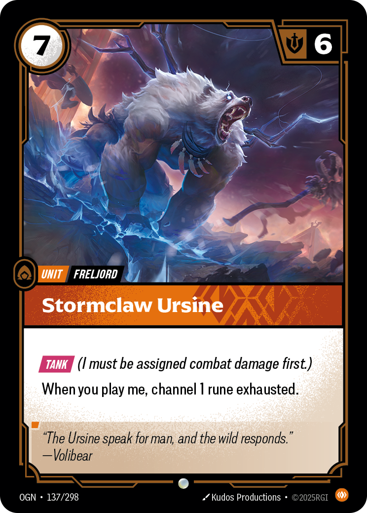 Ursidé de la tempête