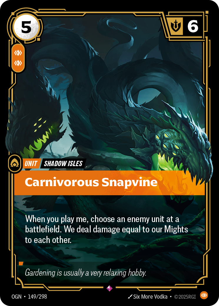 Hydre sylvestre carnivore