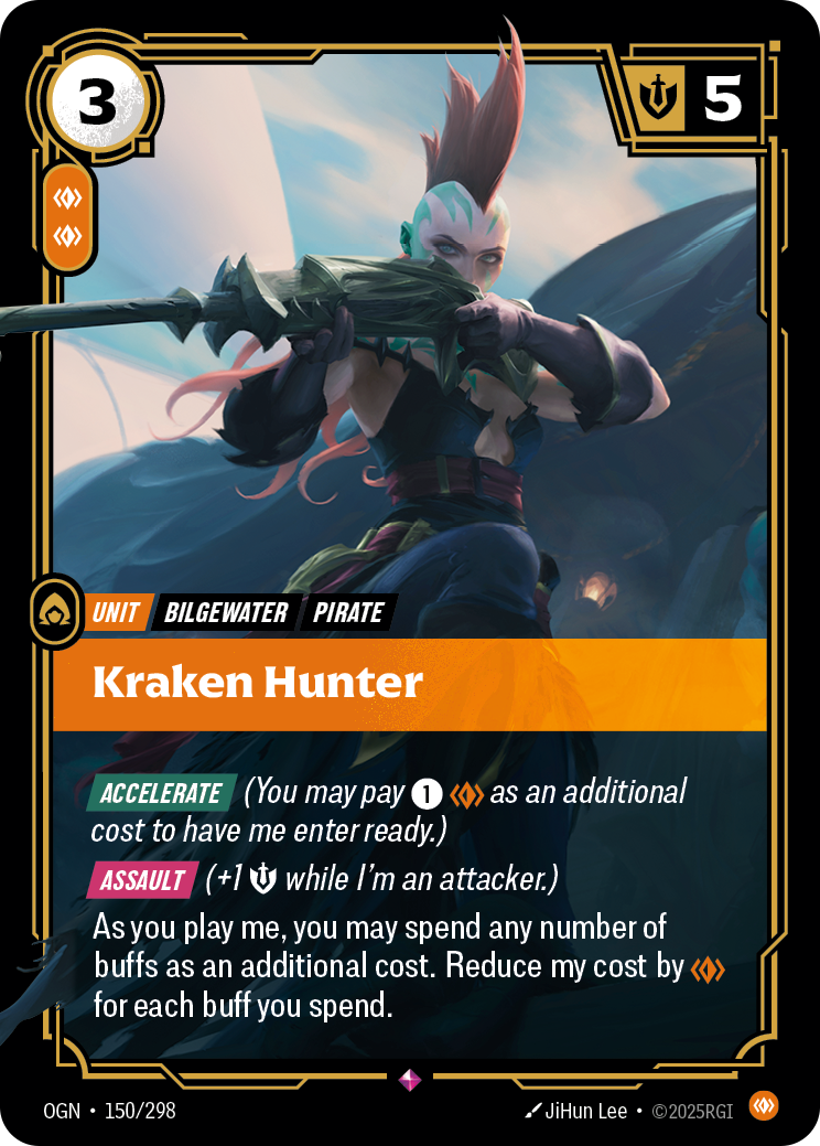 Chasseuse de Krakens