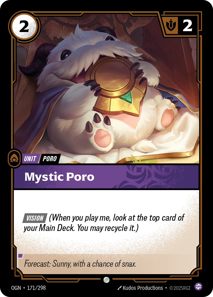 Poro mystique