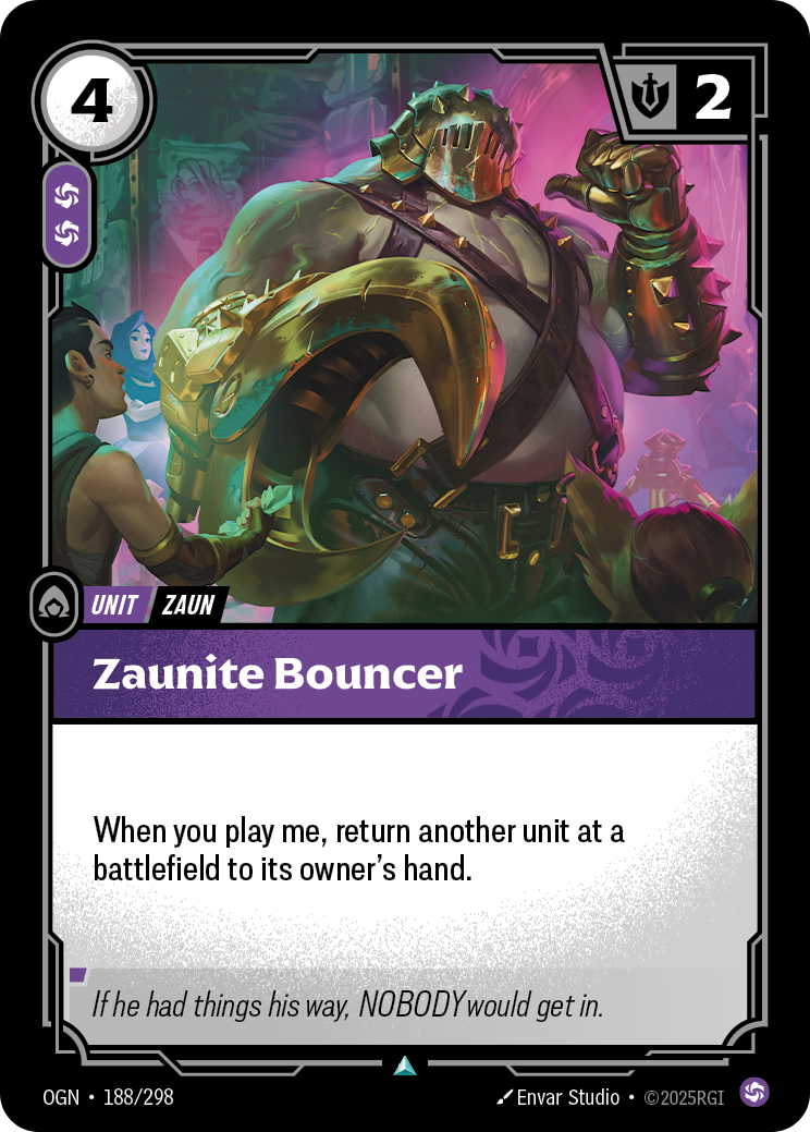 Videur de Zaun
