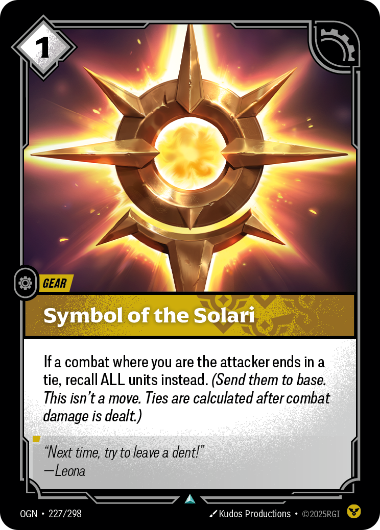 Symbole des Solaris
