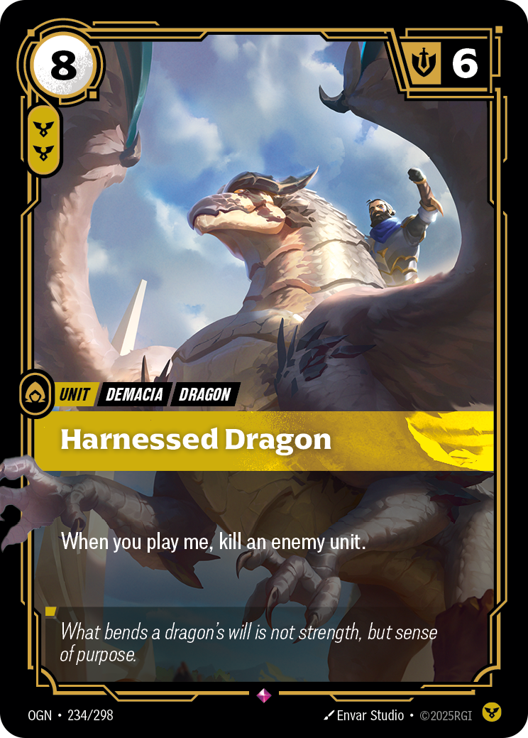 Dragon monté