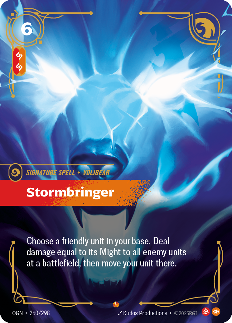Tempête incarnée