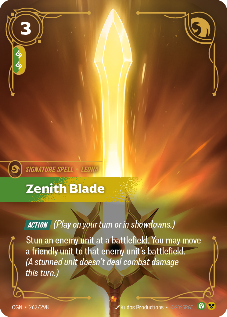 Lame du zénith