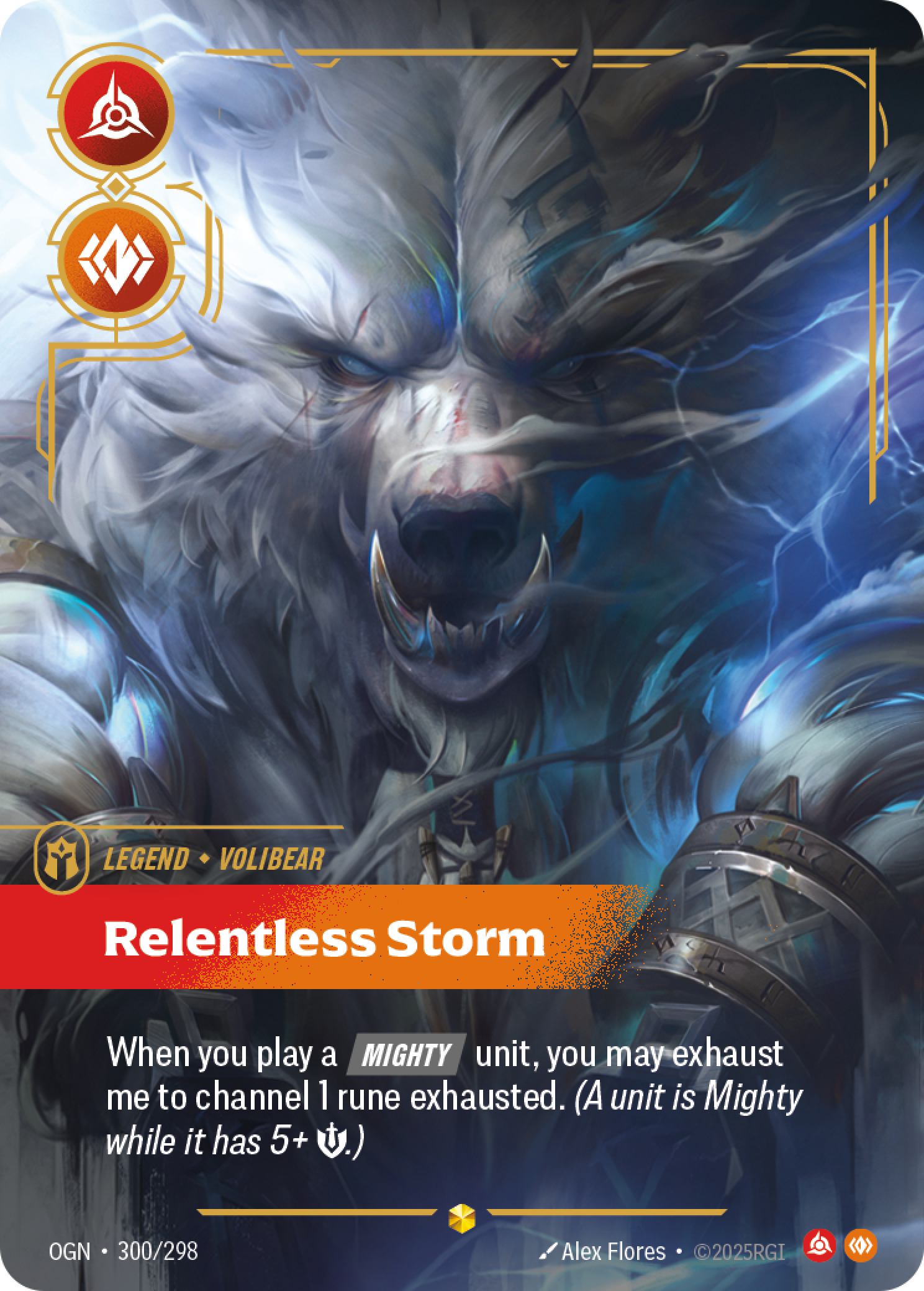 Tempête impitoyable