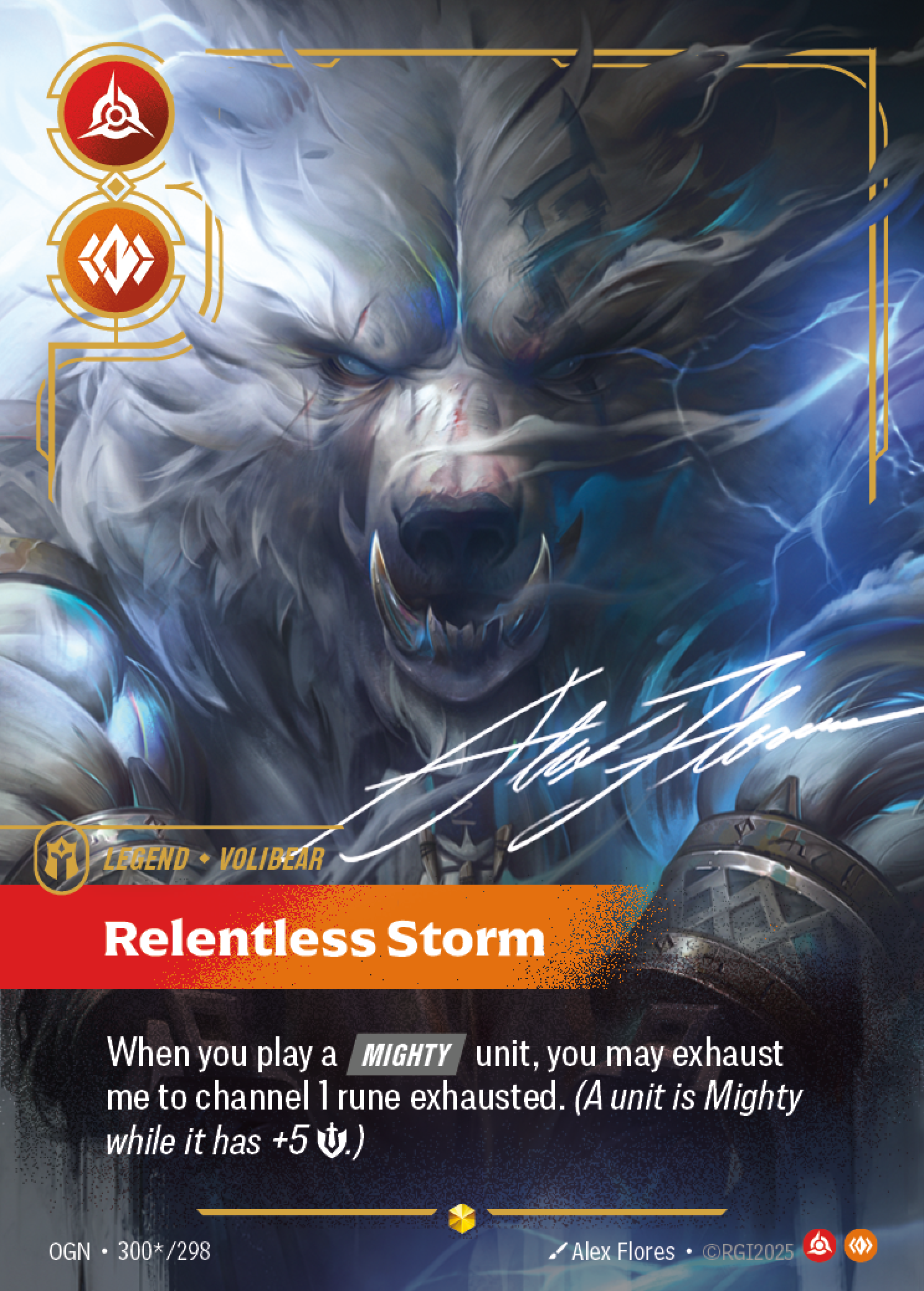 Tempête impitoyable