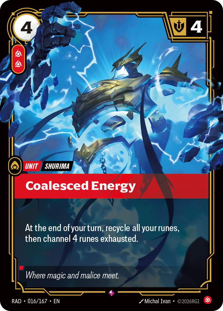 Énergie fusionnée