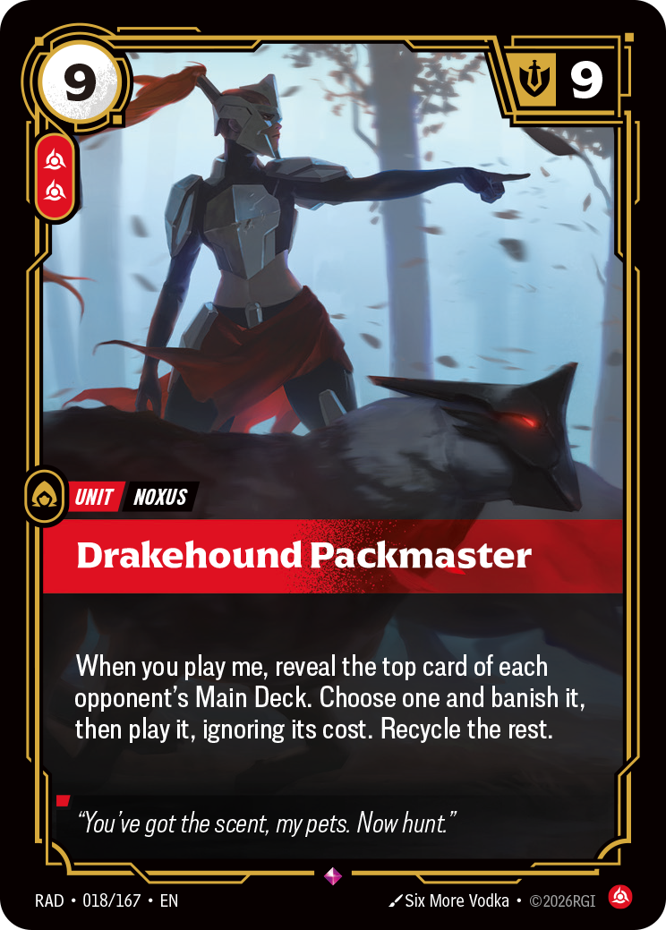 Maître de meute Drakehound
