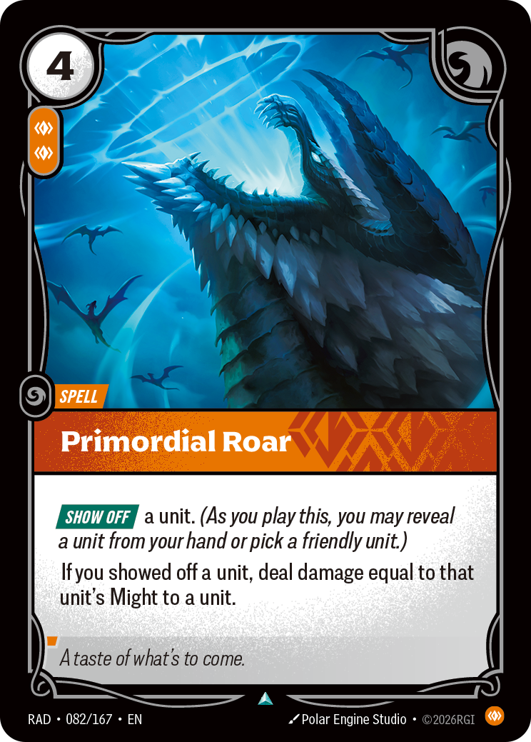 Rugissement primordial