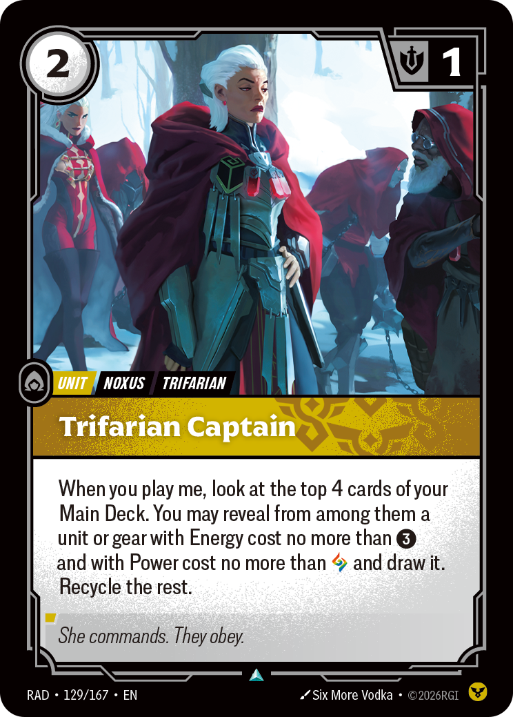 Capitaine trifarien