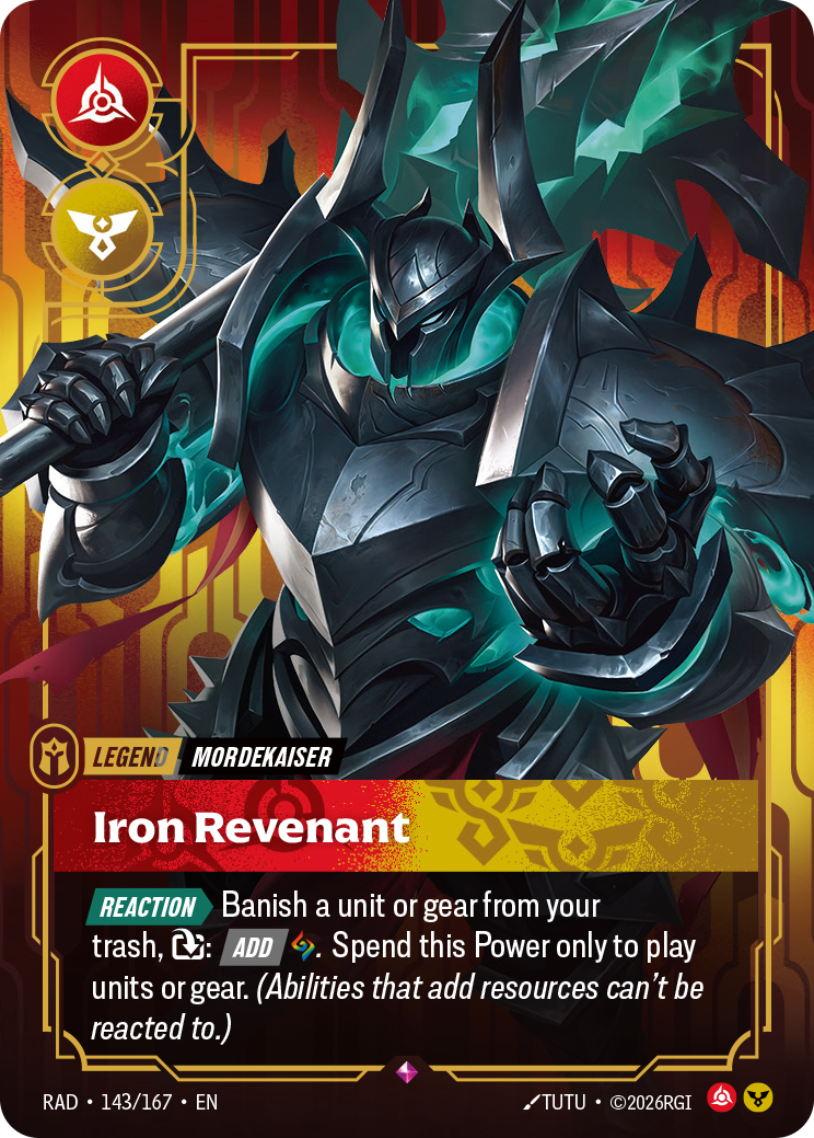 Revenant de fer