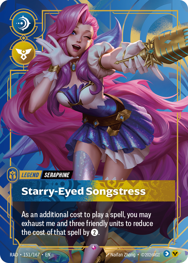 Chanteuse aux yeux étoilés