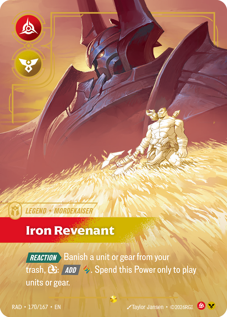 Revenant de fer