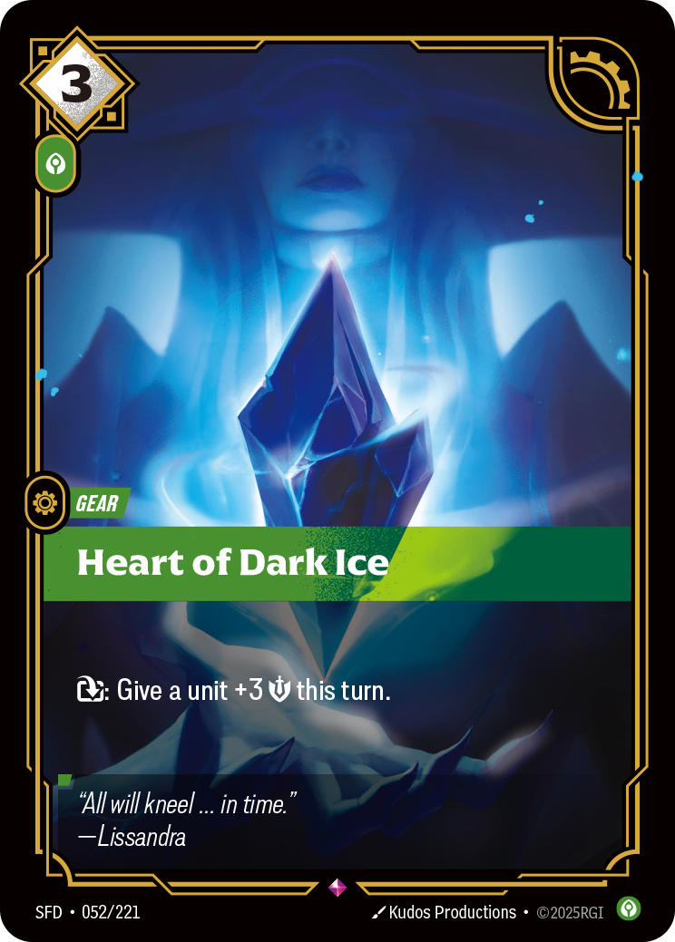 Coeur de glace obscur