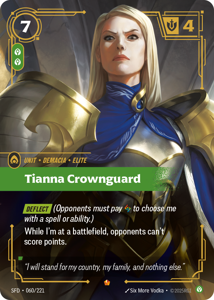 Tianna Garde de Couronne