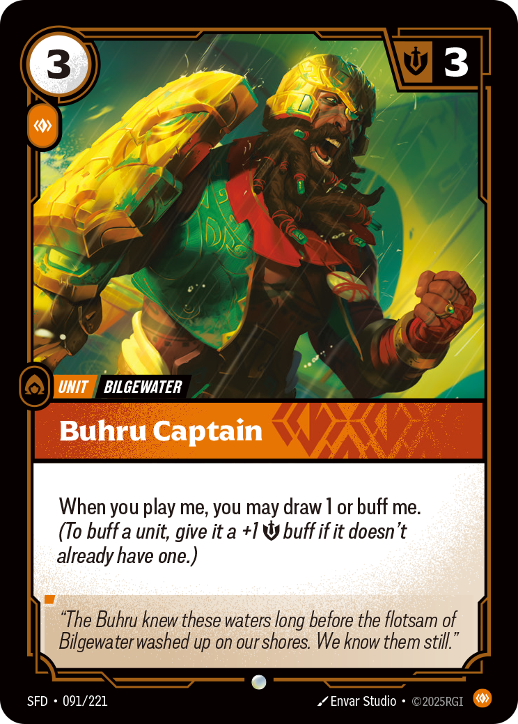 Capitaine buhru