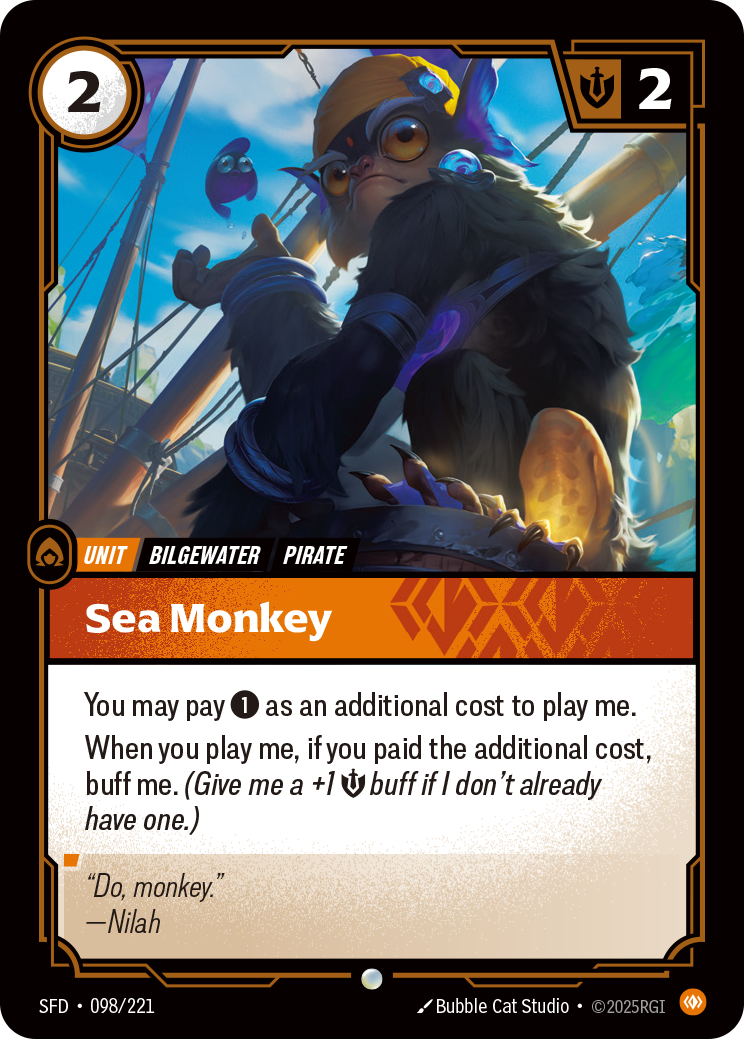 Singe marin