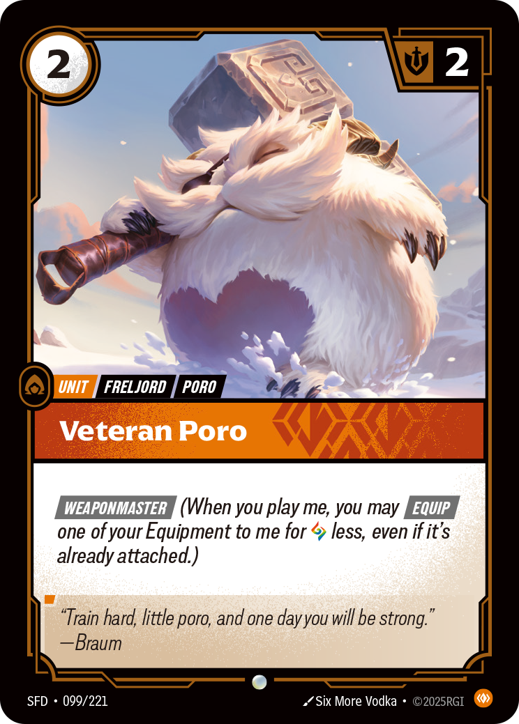Poro vétéran