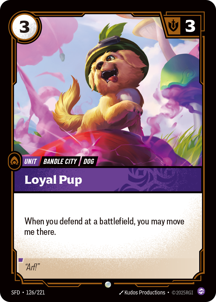 Chiot loyal