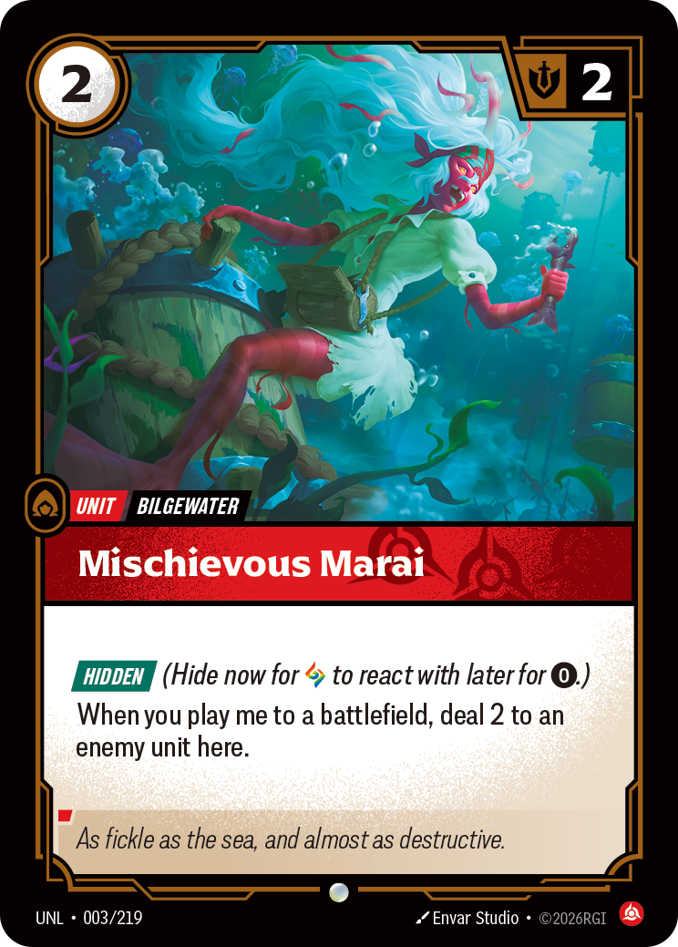 Marai malicieuse