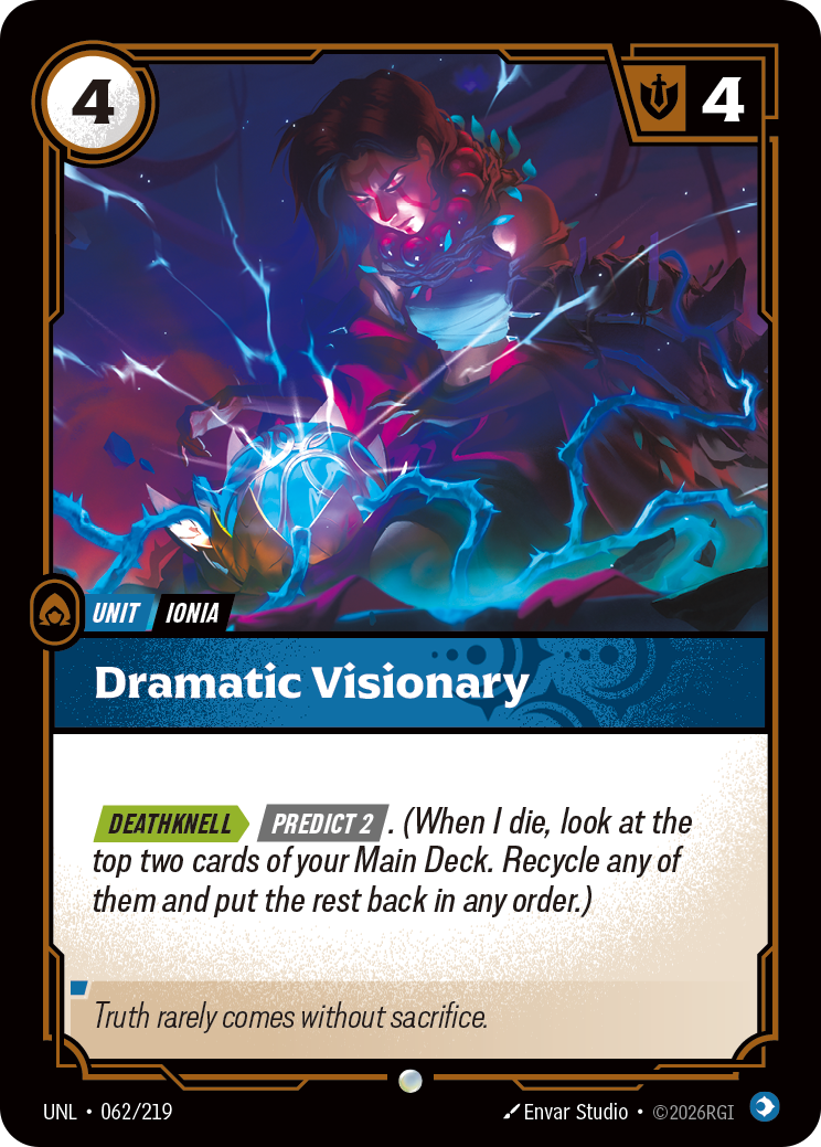 Visionnaire dramatique