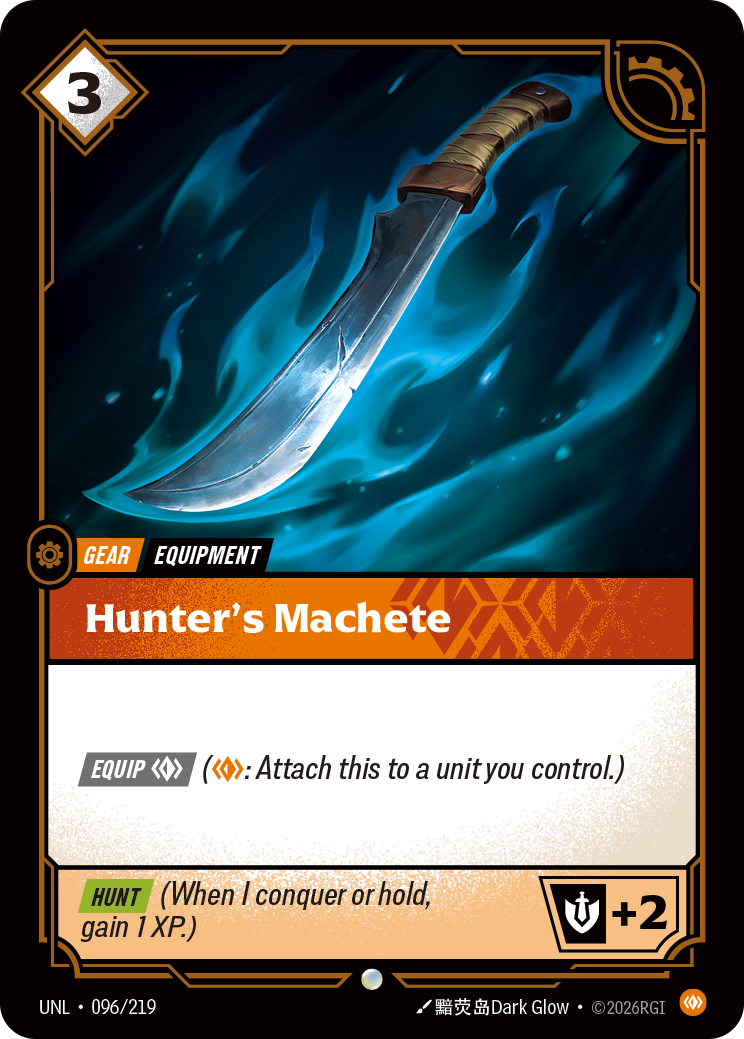Machette du chasseur