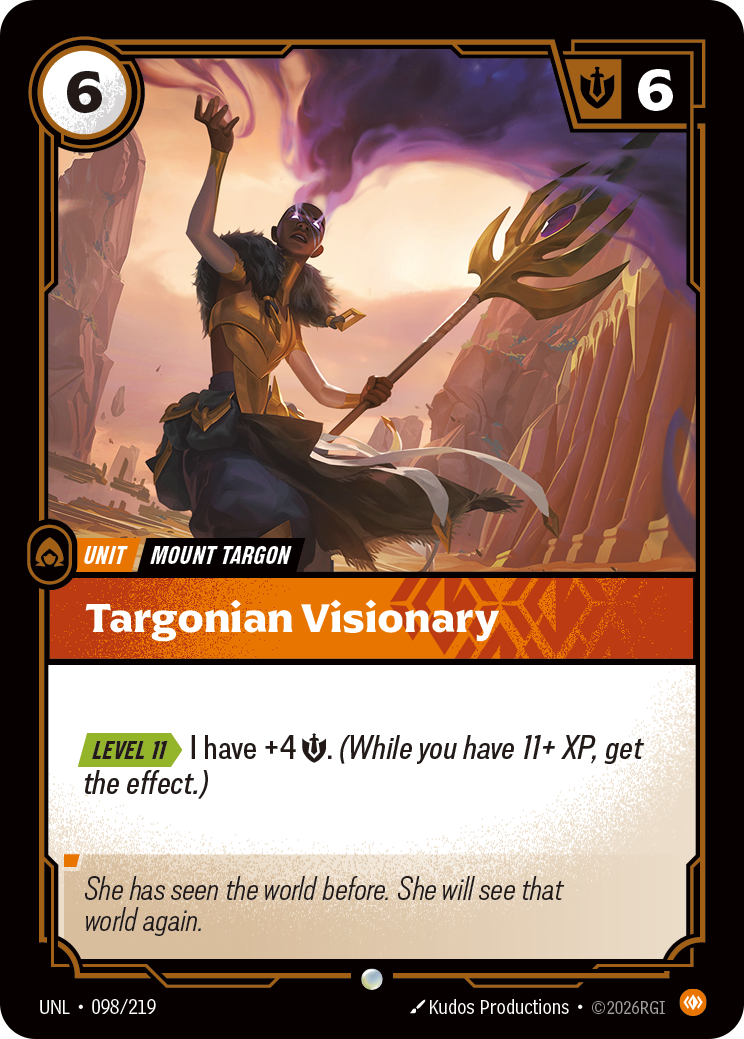 Visionnaire targonienne