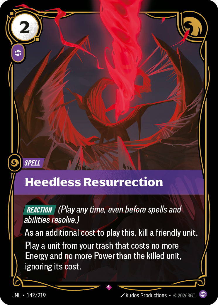 Résurrection insensée