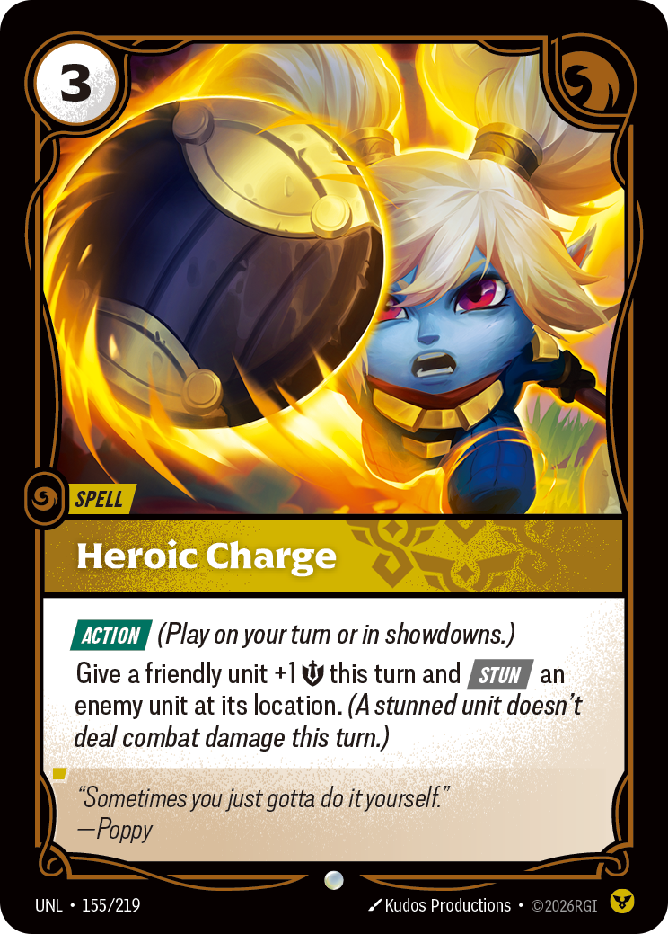 Charge héroïque
