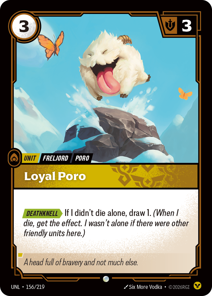 Poro loyal