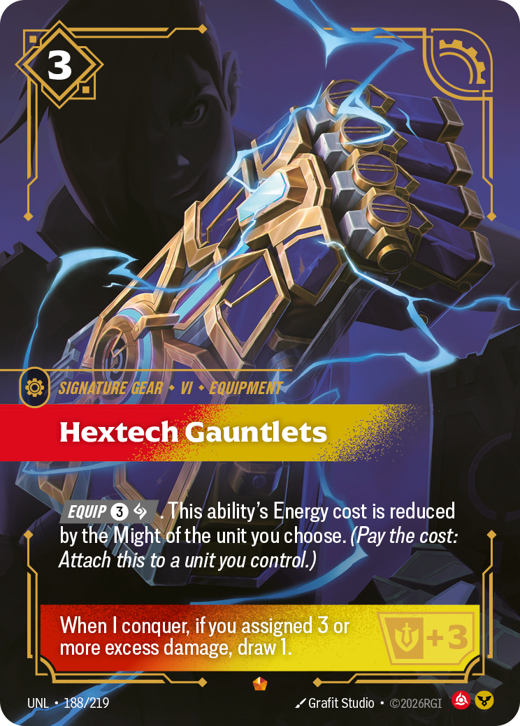 Gantelets Hextech