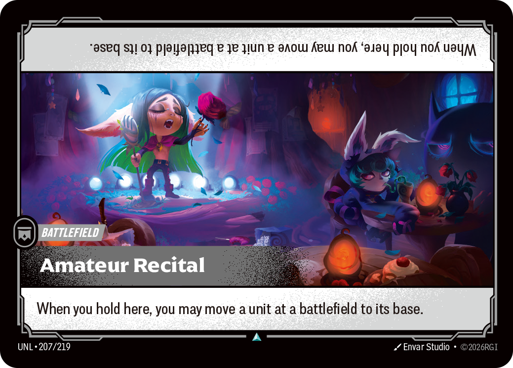 Récital amateur