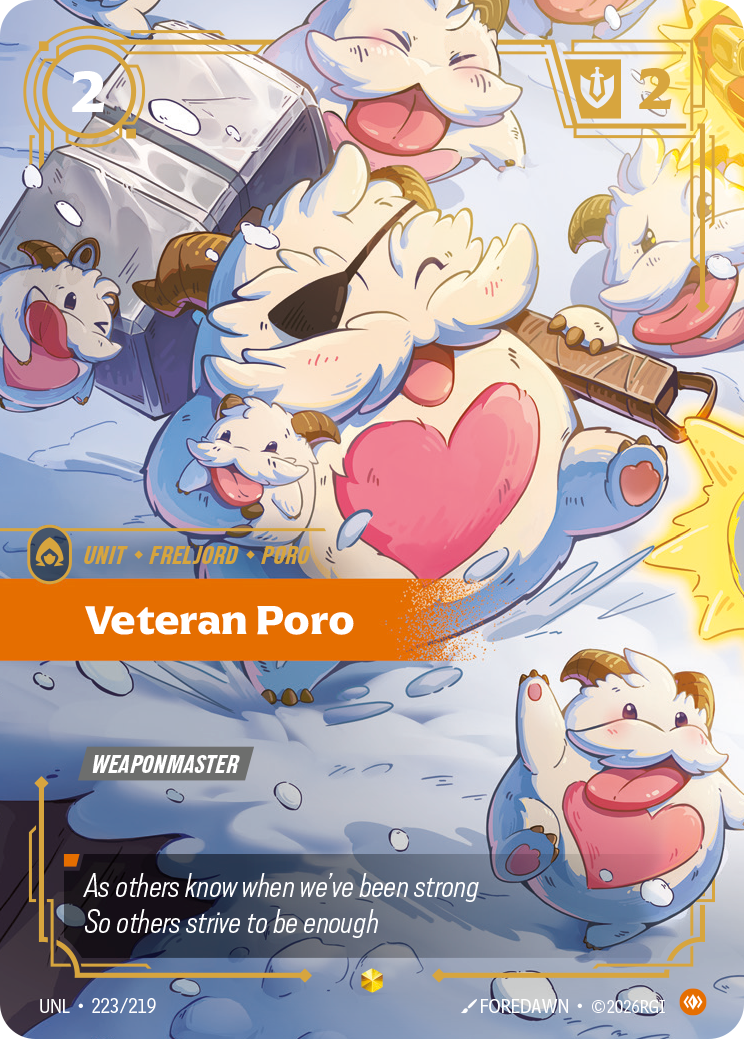 Poro vétéran