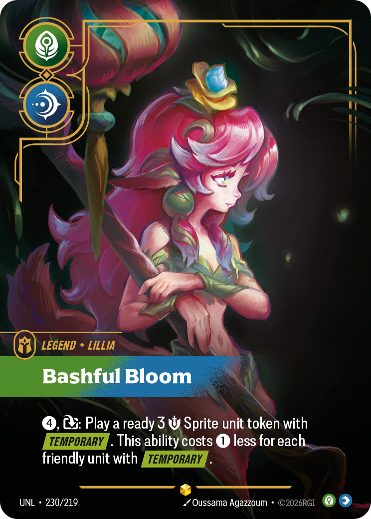 Fleur timide