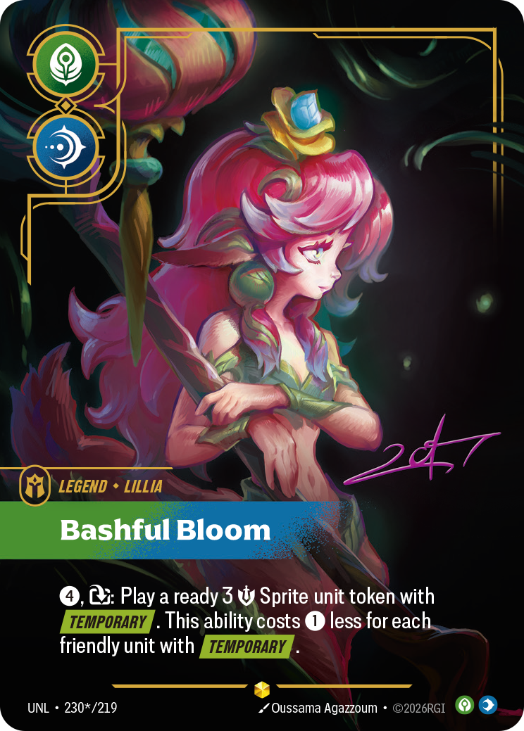 Fleur timide