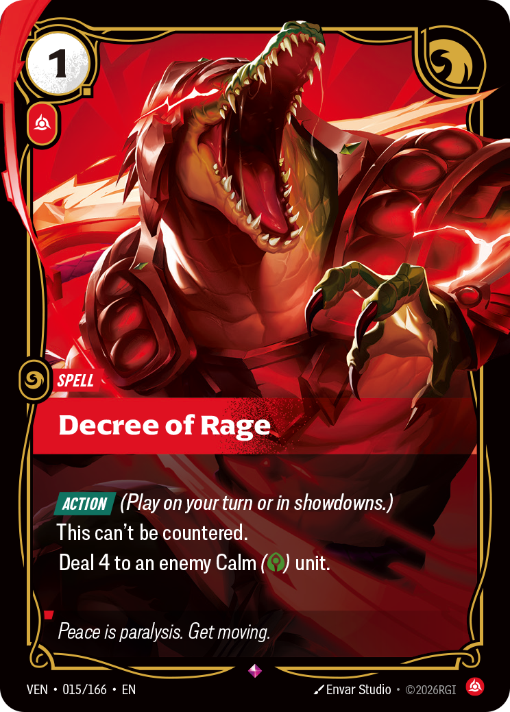 Décret de rage