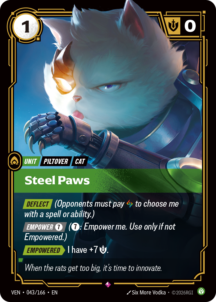Pattes en acier