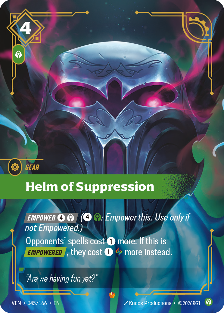 Heaume de suppression