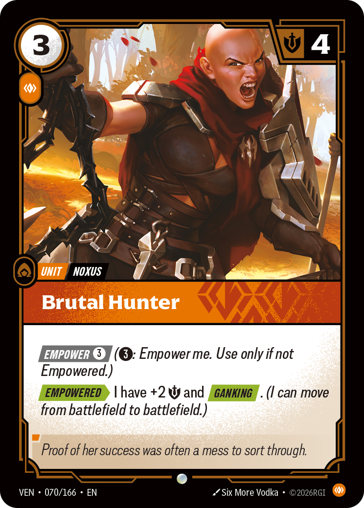 Chasseur brutal
