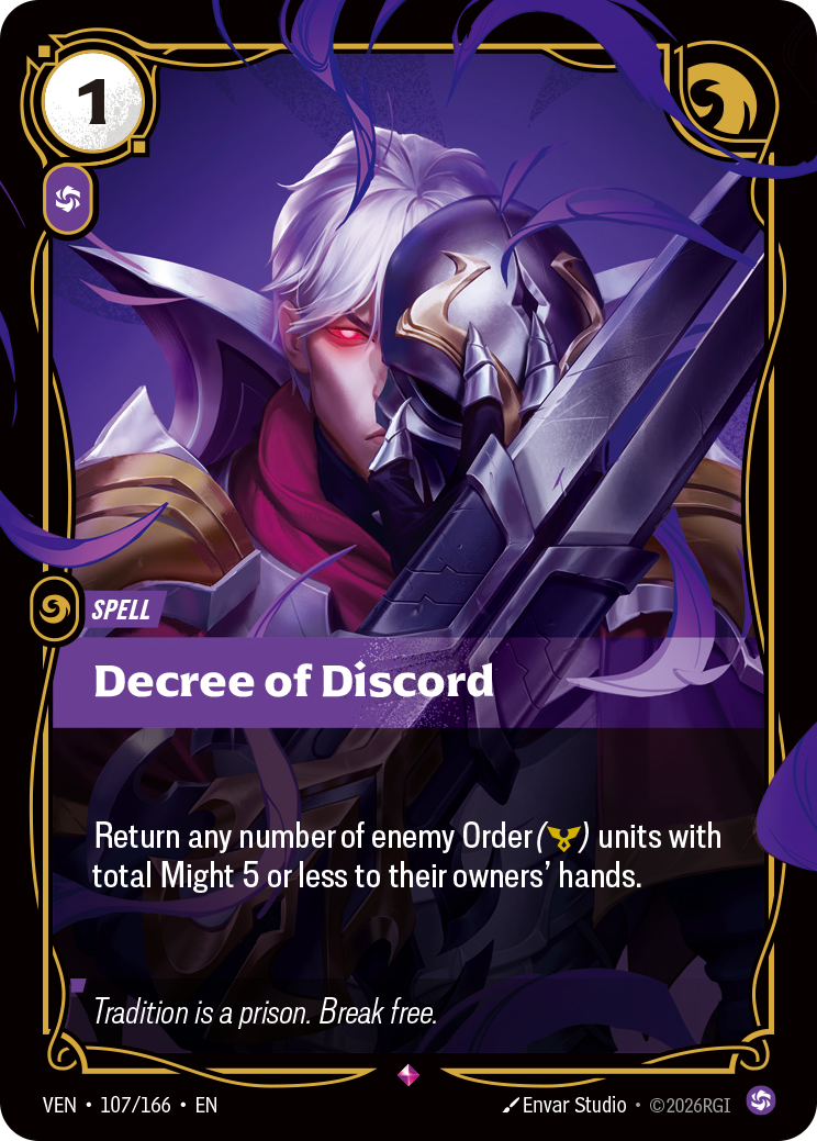 Décret de discorde
