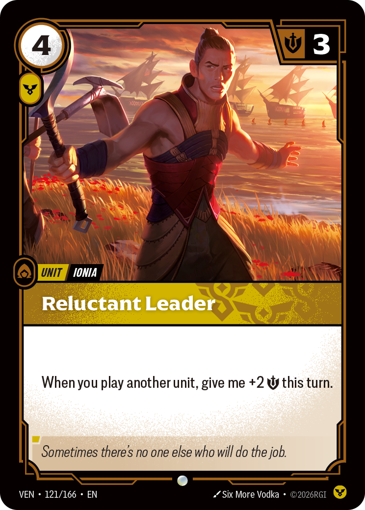 Leader réticent