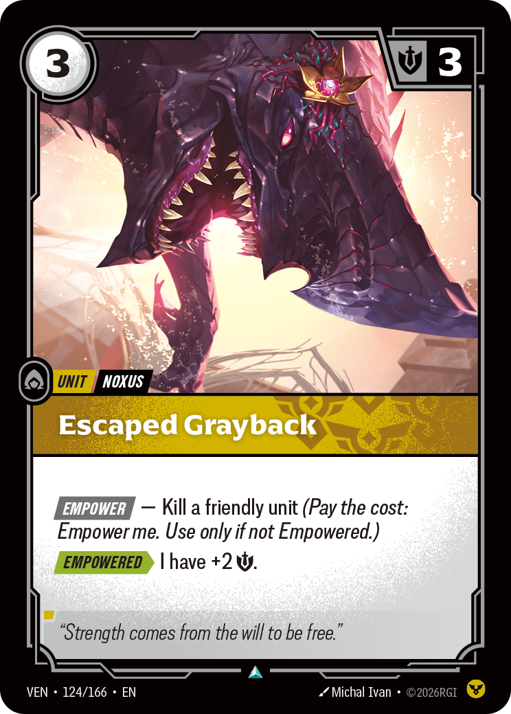 Grayback échappé